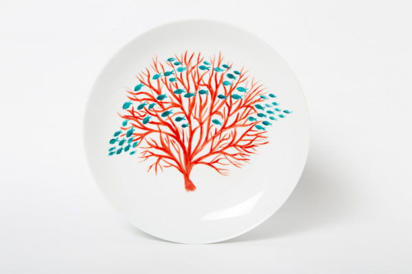 coleccion coral plato llano coral 2