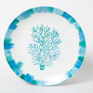 coleccion índigo plato llano coral