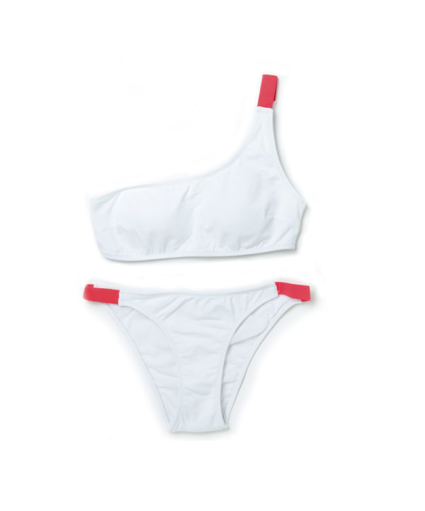 bikini teen chica tirante rosa