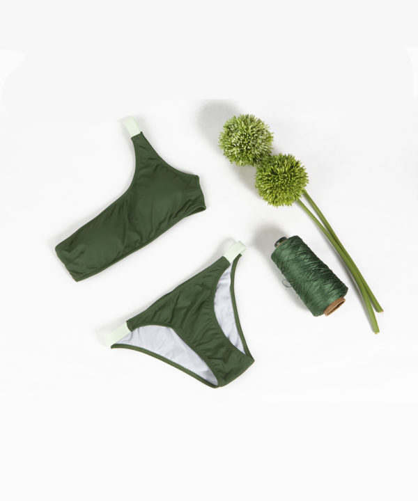 Bikini Teen Naxos con dos tonos de verde
